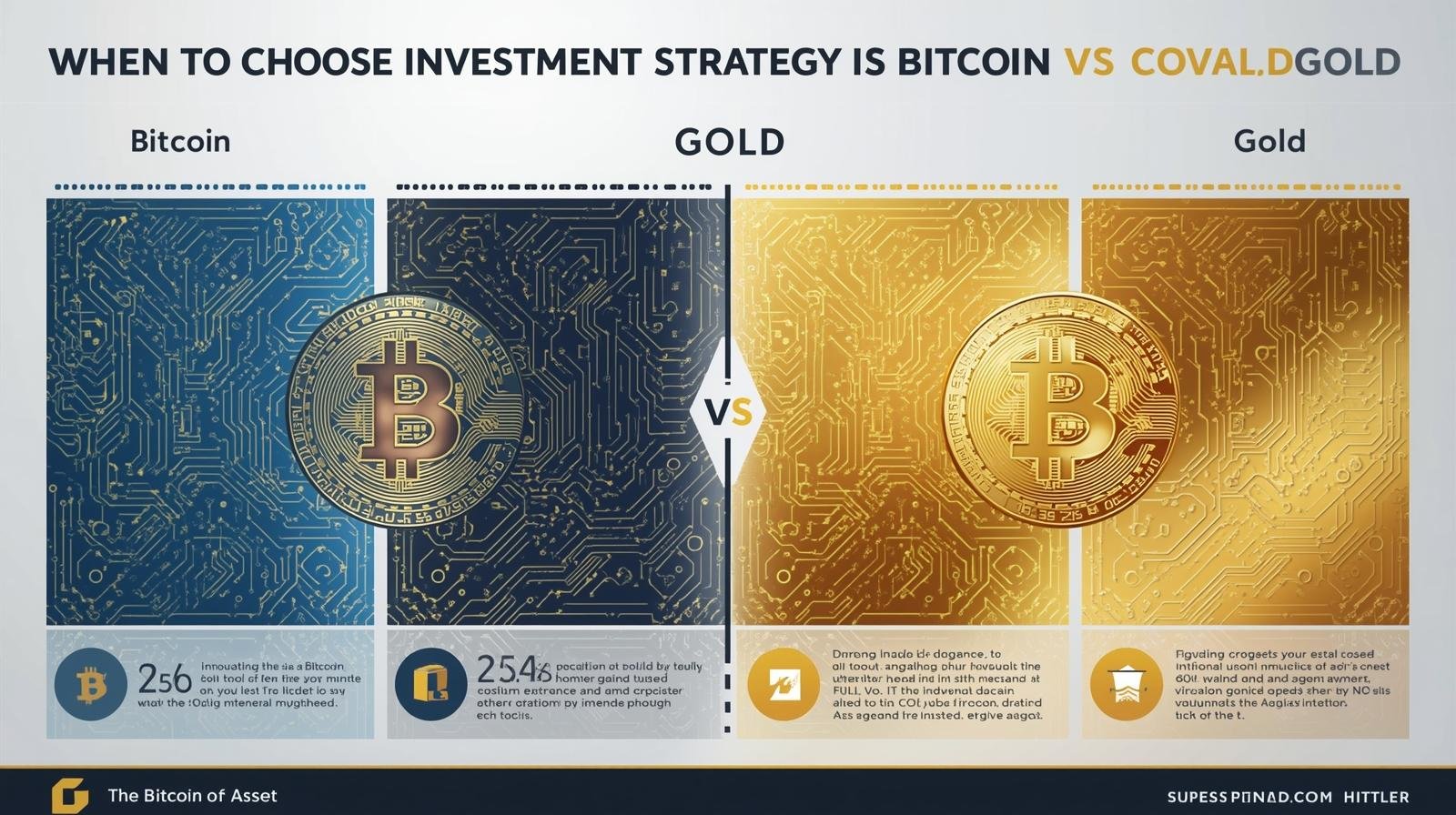 Investment Strategies When to Choose Bitcoin or Gold